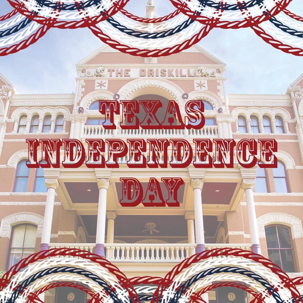 512ATXcom's tweet image. Join @TheDriskill in just 2 weeks for a truly Texan celebration! Join us on Friday, March 2 for Texas shaped waffles, boots &amp;amp; hats pop-up shop, whiskey tastings, local brews, live music, &amp;amp; Texas Trivia!