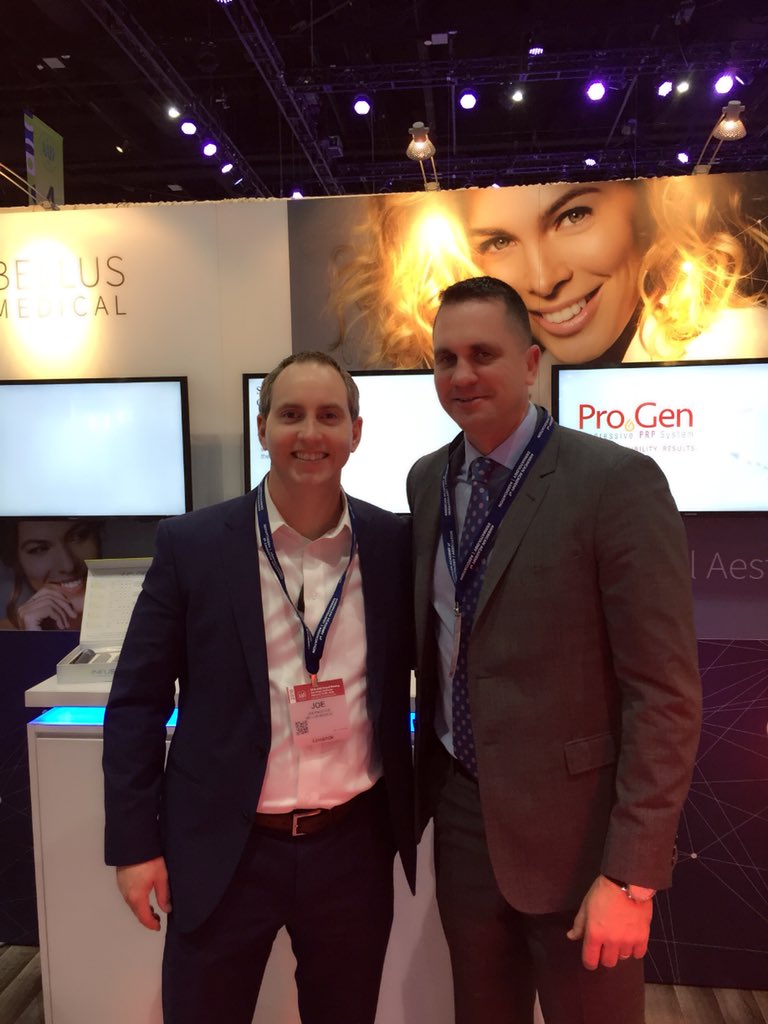 1CrownAesthetic's tweet photo. President Joe Proctor, Dr. Thomas Hitchcock and Bellus rockstars at #AAD18! Stop by booth 4830 Adkin about #PRP #allumera #skincaretips #skincare #dermatology #Dermatologist @AADmember https://t.co/8u71W7jD8P