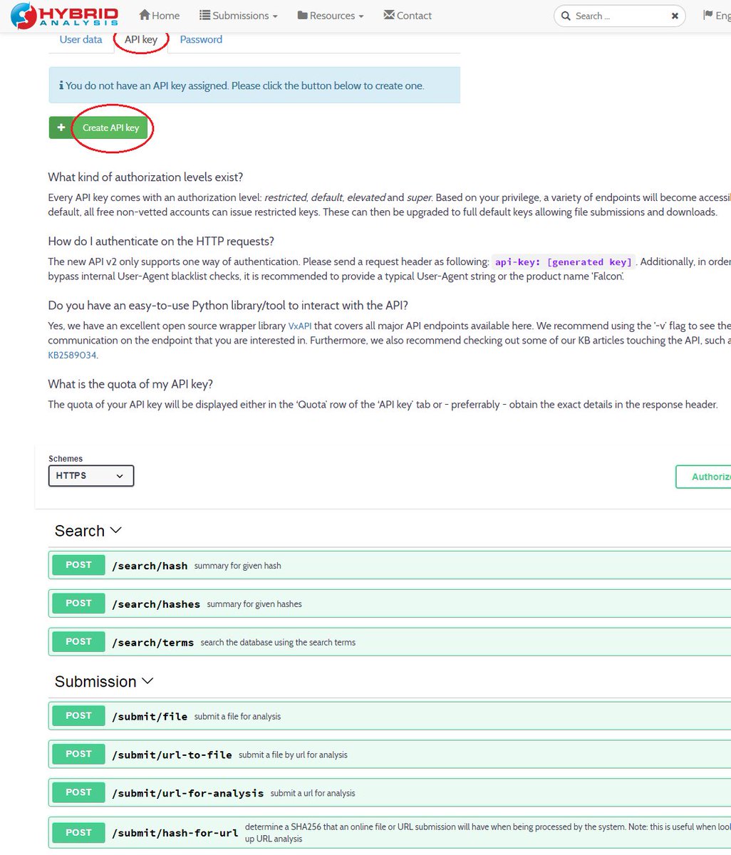 HybridAnalysis's tweet photo. [UPDATE] We pushed a brand new API v2 that is using a modern API framework with the ability to test all endpoints right in your browser (note the 'authorize' button): https://t.co/UXPWmFpPu0 🙌 #swaggerio https://t.co/antV0daEly