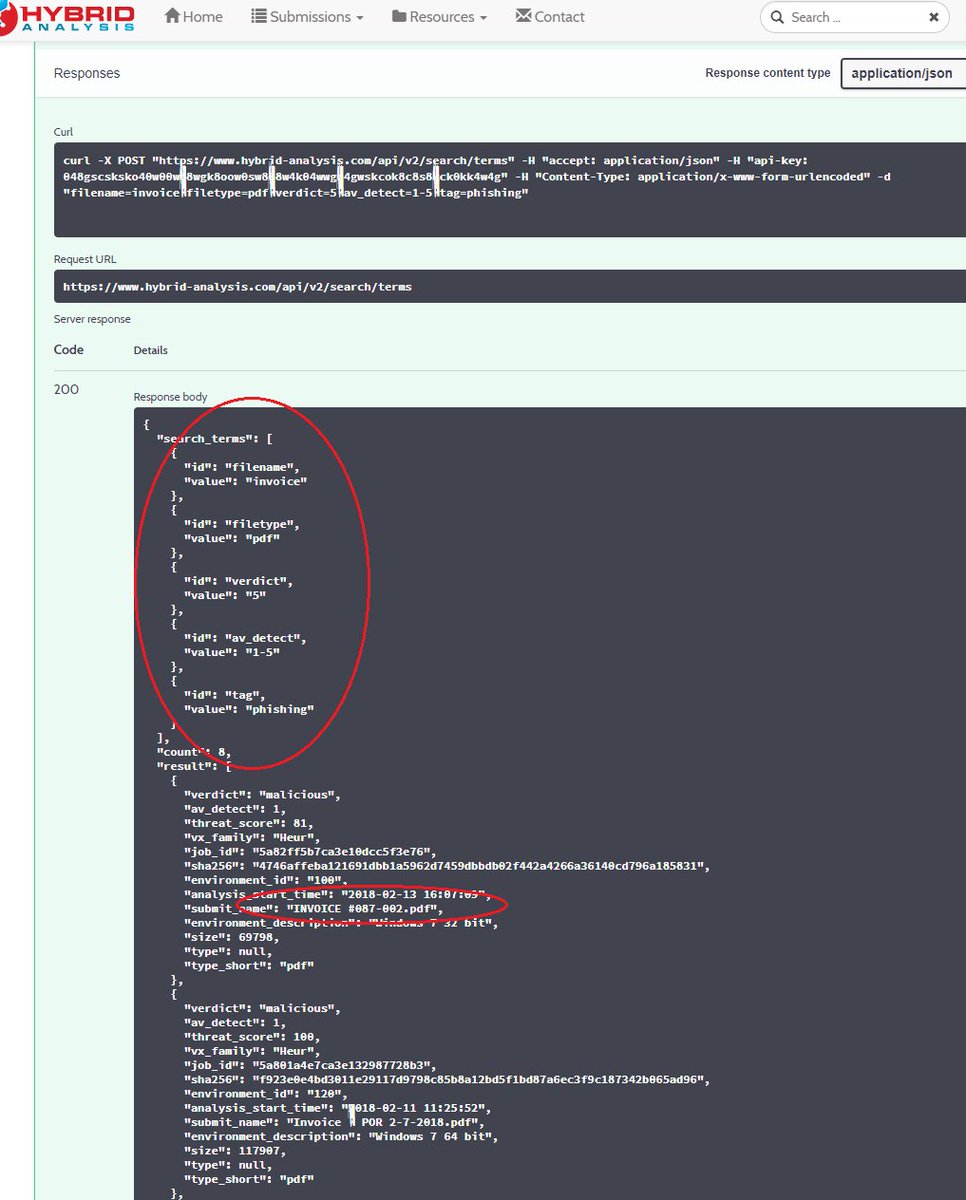 HybridAnalysis's tweet photo. [UPDATE] We pushed a brand new API v2 that is using a modern API framework with the ability to test all endpoints right in your browser (note the 'authorize' button): https://t.co/UXPWmFpPu0 🙌 #swaggerio https://t.co/antV0daEly