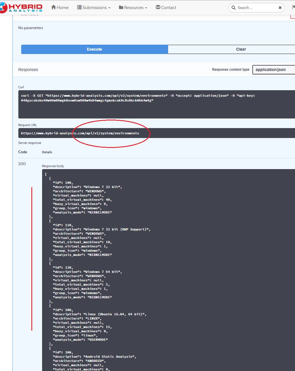 HybridAnalysis's tweet photo. [UPDATE] We pushed a brand new API v2 that is using a modern API framework with the ability to test all endpoints right in your browser (note the 'authorize' button): https://t.co/UXPWmFpPu0 🙌 #swaggerio https://t.co/antV0daEly
