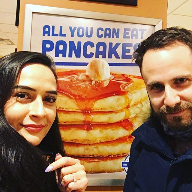 When we're not at the BBQ you can catch us the IHOP. #latergram #instapancakes