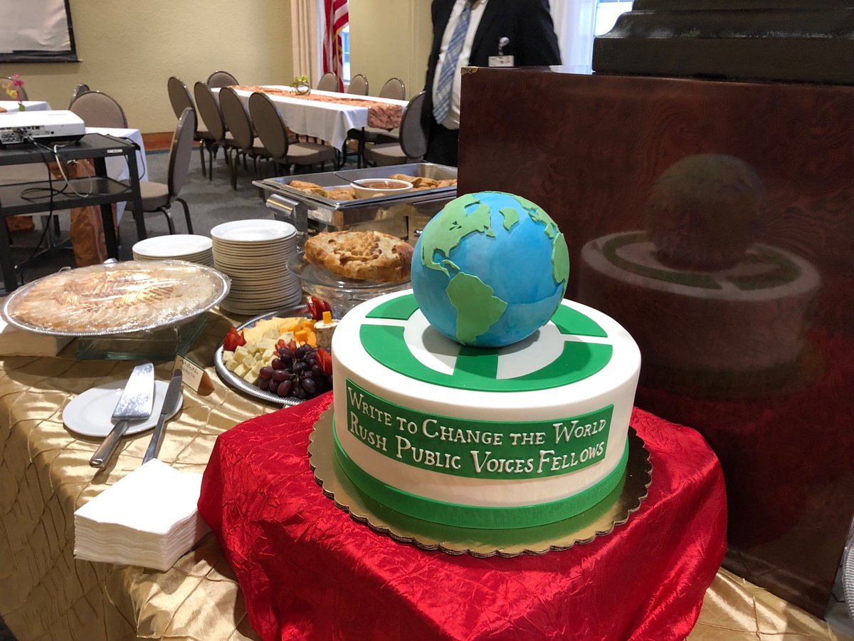 RushNursingDean's tweet photo. Celebrating the Rush #OpEd project #DeanProud @RushUNursing https://t.co/XLvh4LtcMu