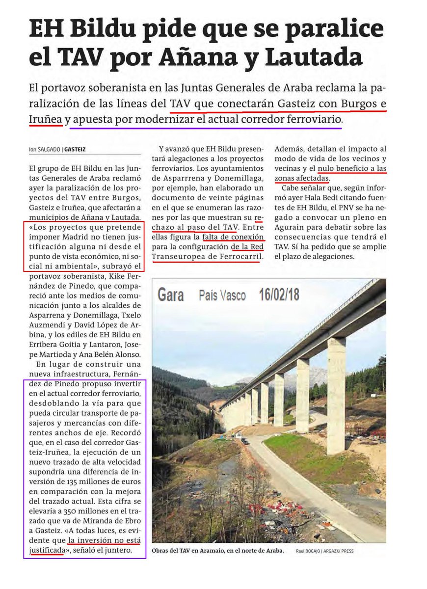 SFFCGT's tweet photo. Quienes defendemos el #trenNormal el #FerrocarrilPublicoySocial es porque es el verdadero #ferrocarril que #vertebra territorios, lo #cohesiona y evita la #depoblación todo lo contrario que el #AVEderroche elitista que sólo conecta capitales y despilfarra recursos ambientales https://t.co/wBa67NiqcO