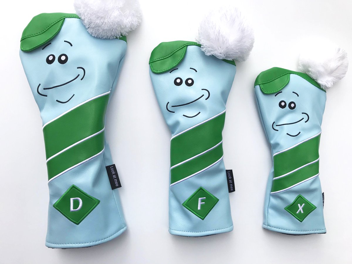 CrotasMinion's tweet photo. To celebrate the launch of the Etsy store, we are giving away a FULL SET of #meeseeks headcovers, plus two fairway wood headcovers! Just Retweet &amp; Follow to be entered to win! #MeeseeksGolf #Giveaway https://t.co/PjaoPTkPOr