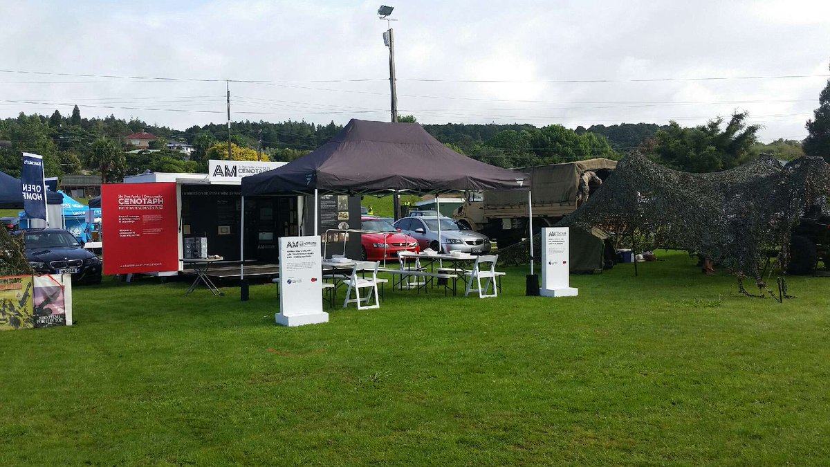 He Pou Aroha Community Cenotaph will be at the Pukekohe A&P Show today and tomorrow. Come and visit the team - they will help you #DiscoverYourConnection to those who served for New Zealand. Can’t make it? Google Online Cenotaph to search the records wherever you are!