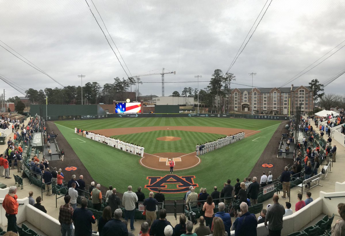 AuburnBaseball's tweet photo. Play ball! ⚾️

#WarEagle https://t.co/SQ7D5crgO6