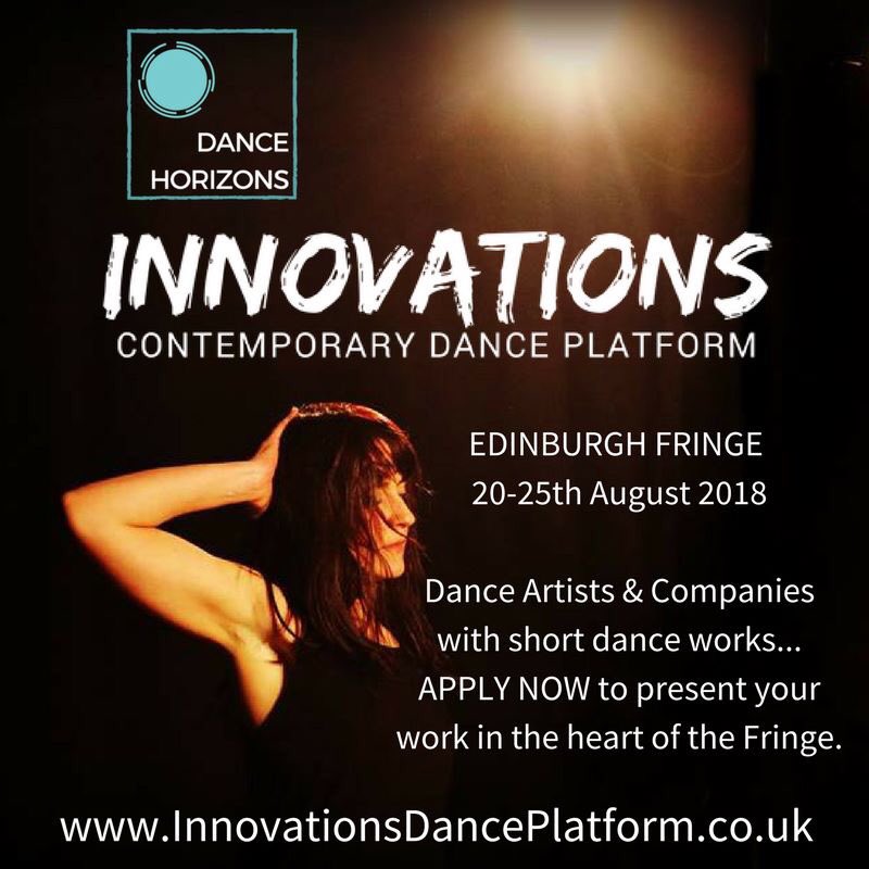 InnovationsDP's tweet image. Dance Artists and Companies... APPLY now to present your work at EdFringe 2018 as part of Innovations Platform!! GO!! innovationsdanceplatform.co.uk