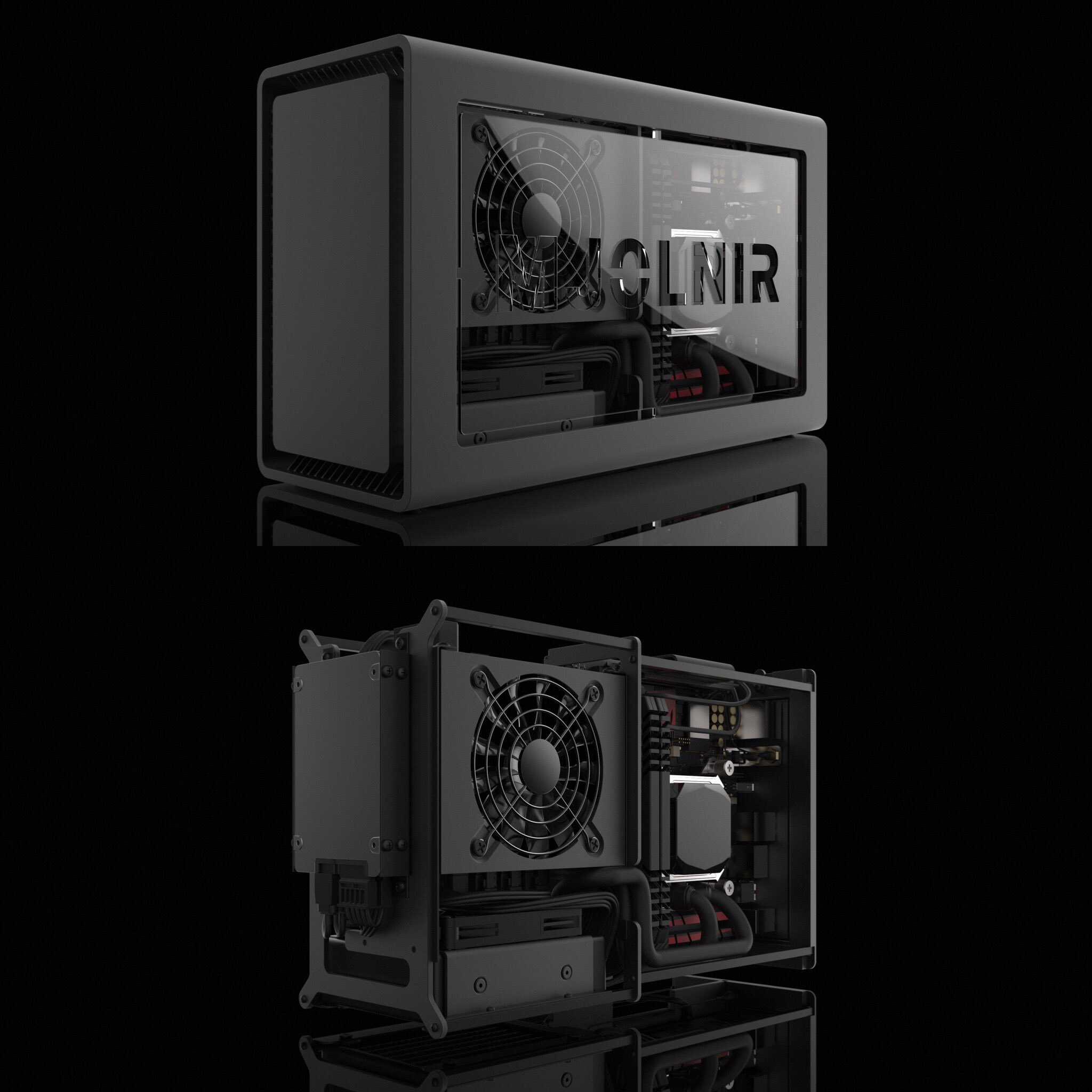 THOR ZONE MJOLNIR mini-ITX case stealth Thor Zone Best Small Itx