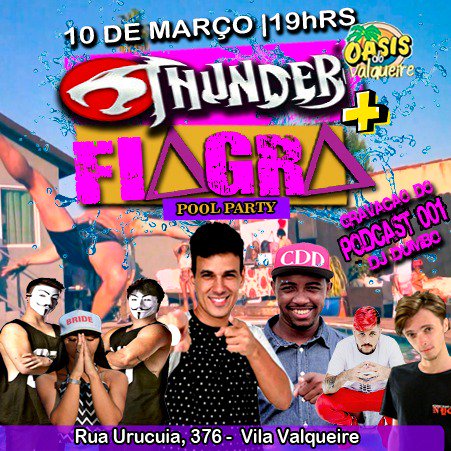 MT_Nascimento22's tweet photo. Dia 10 de Março vai bombar com a Flagra e você não pode ficar de fora dessa. 💥🎉
#PiscinaLiberada
#Mulheres0800
#FlagraPoolParty https://t.co/R5yIBM7ECM