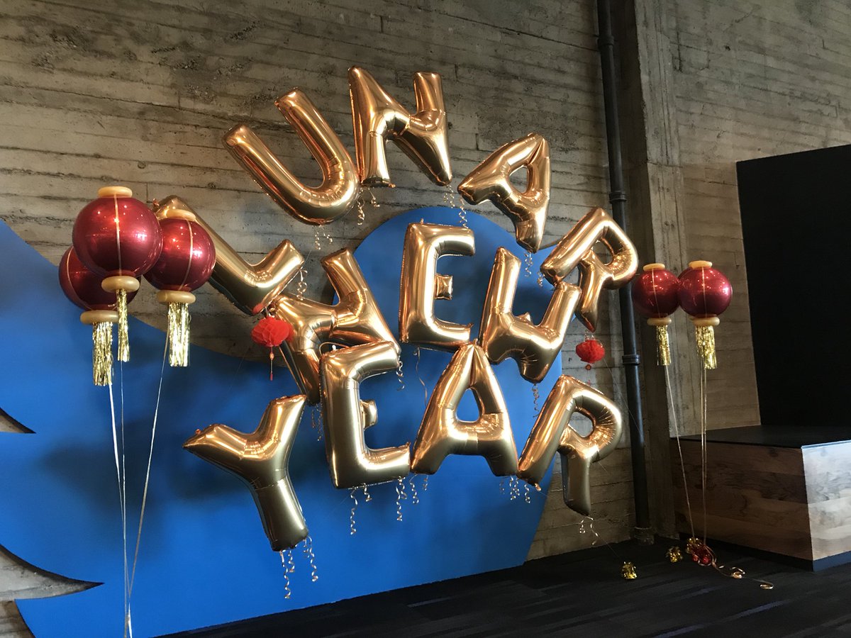 LienChung's tweet photo. End of a weeklong tribute to lunar new year at the twitter cafeteria.  I’ve never eaten so much asian food in a one week span. https://t.co/cG4dXKsGt8