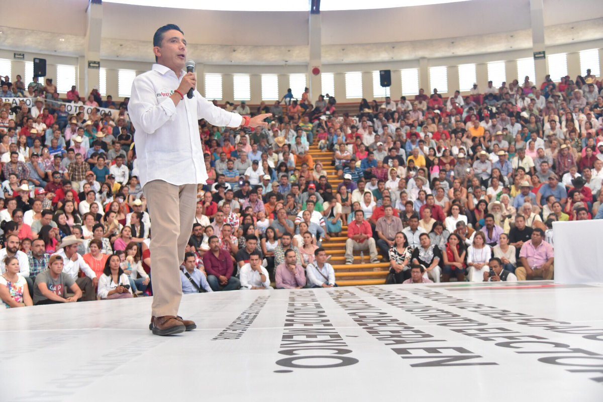 cruz_roa's tweet photo. Agradezco a las y los delegados del #PRI por darme su confianza para ser su precandidato por el Distrito Federal 36 de Tejupilco .#PorAmorAlSur https://t.co/5FgwuMh4SA