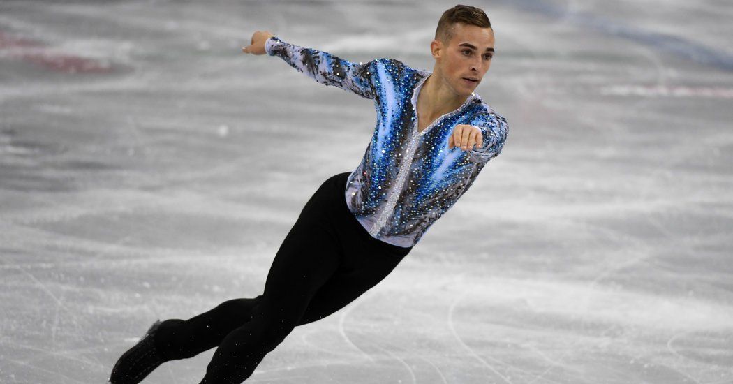 SueCatSocial's tweet photo. Adam Rippon on Quiet Starvation in Men’s Figure Skating https://t.co/M7KSvlcBoD https://t.co/sNP7okd4mg
