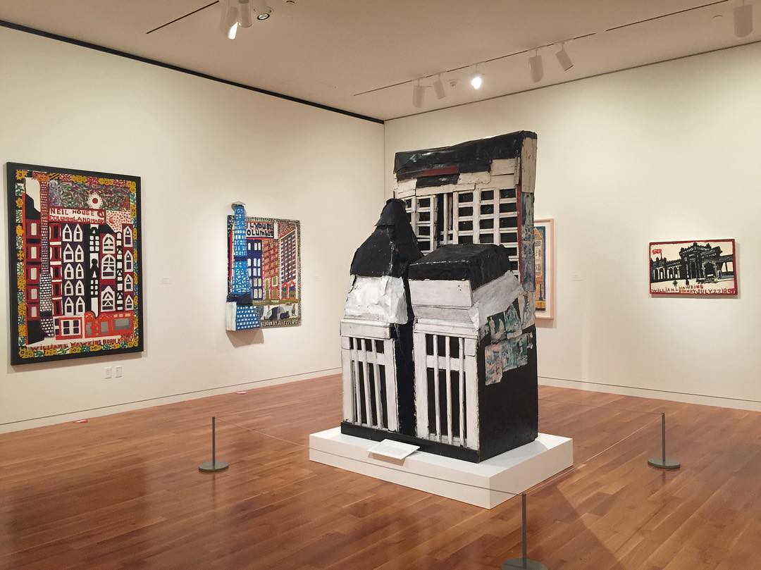 Always finding new ways for #LifeInCbus to get a little more imaginative. #WilliamHawkins #AnImaginativeGeography #ArtMakesCbus (pic and #FreeSundays by <a href="/columbusmuseum/">Columbus Museum of Art</a>)