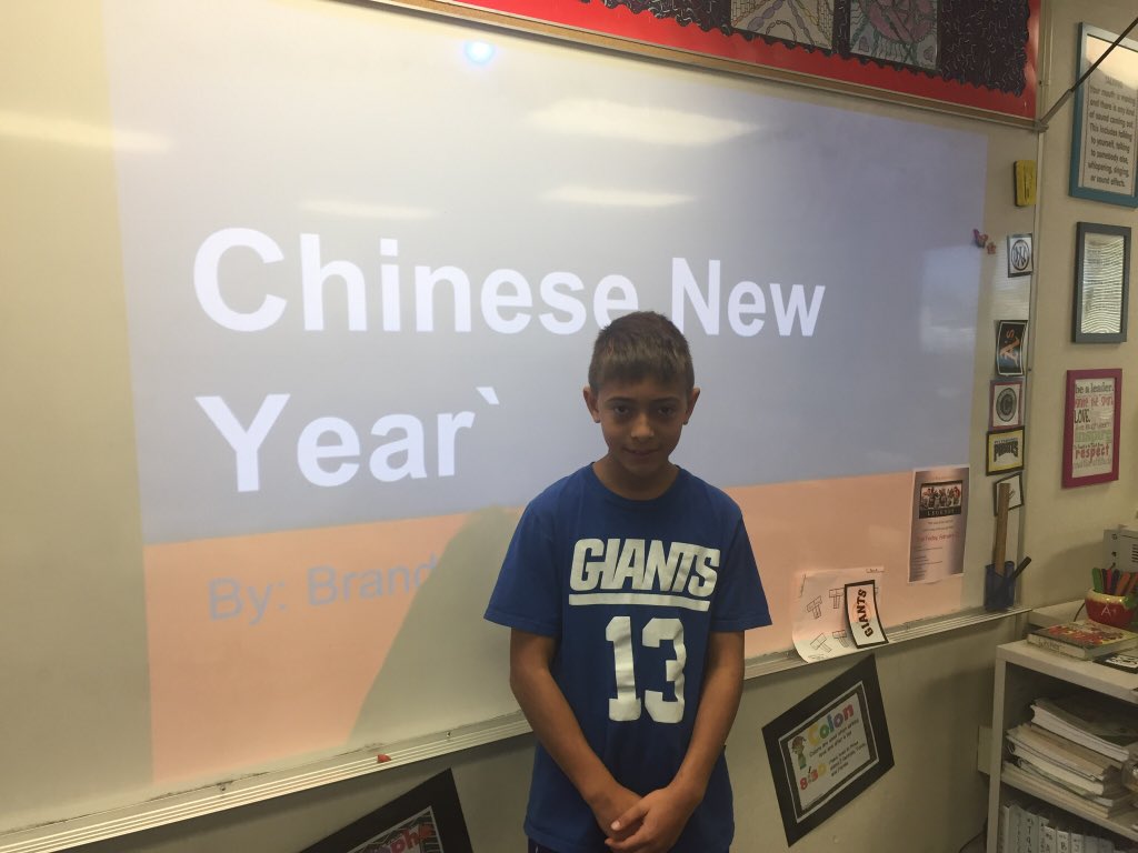 AcsaWelker's tweet photo. S shares his heritage with class today on Chinese New Years with a google slides presentation, quiz and his grandmother’s homemade dumplings. #rcsdjunction #rcsdchampions @EmmieJ https://t.co/RhOvsaBAKX