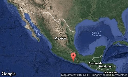 ⚠️AHORA | Fuerte Terremoto M7.5 en Oaxaca - México con una profundidad de 43 km. #temblor #USGS