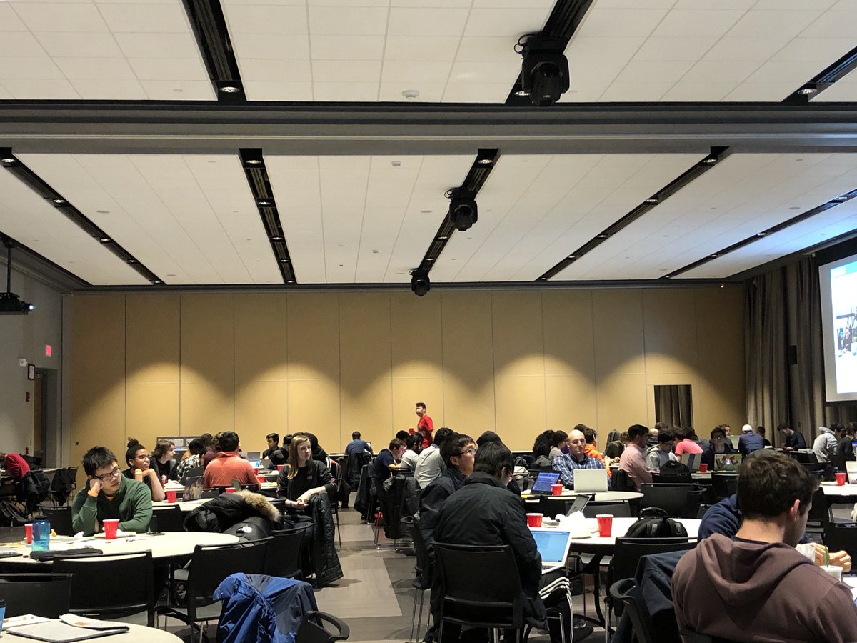 codeRIT's tweet image. We’re at #DandyHacks at the University of Rochester!