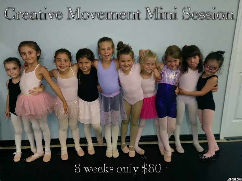 InsideOutDance's tweet image. Looking for something for your loved one to do this spring without a hefty commitment? 
Join our creative Movement Mini Session. 8 weeks, low cost, no recital, no further commitment, just 8 weeks of fun! 
Tuesdays at 5:45 pm, ages 3+

Register online today!