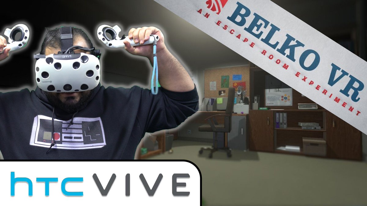 قناة جيمنج باشا عادة من جديد! 👇

 لعبة أهرب من الغرفة على الـ HTC Vive 😫

youtu.be/o9PqOpmfu2c

#جيمنج #واقع_افتراضي #GearVR