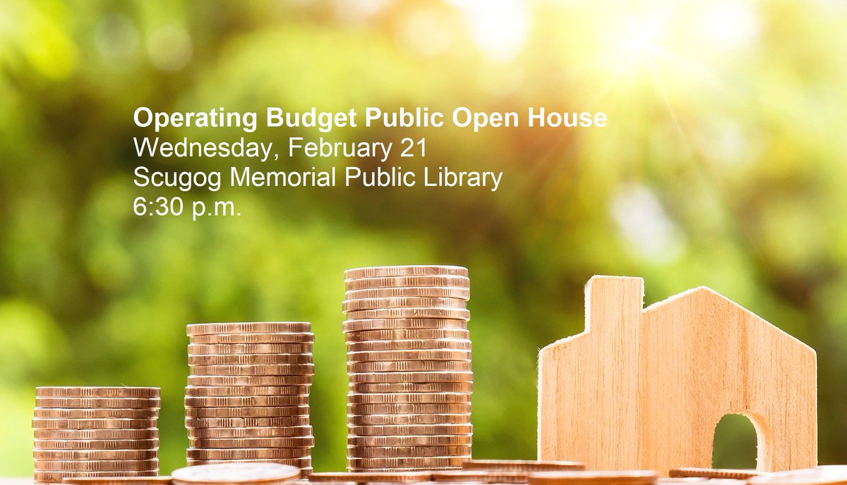TwpofScugog's tweet photo. You're invited to the 2018 Operating Budget Public Open House on Wed. Feb. 21 @ScugogLibrary at 6:30 p.m. https://t.co/YnPDz1F7hs https://t.co/cyeauMKYhY