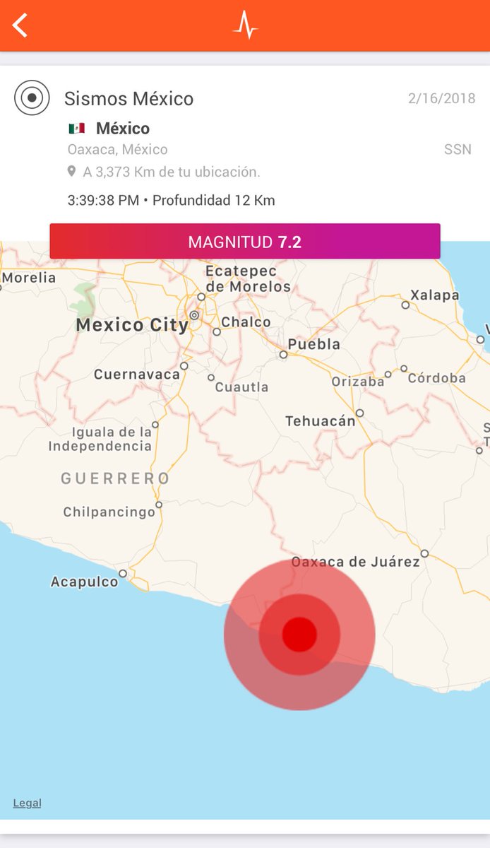 Se registra SISMO magnitud 7.2 con epicentro en PinotepaNacional Oaxaca. Noticias en tiempo real