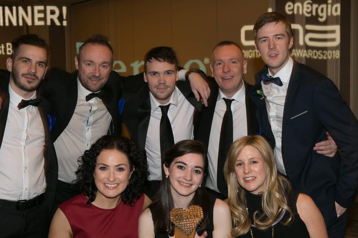 EnergiaB2B's tweet photo. Congratulations to Best Brand Winner – Teneo Digital @   aig.ireland     #EnergiaDMA2018 https://t.co/NeLyeUDVh9
