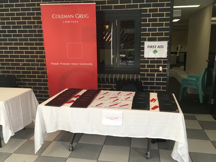 Attending the Aged Care Expo at the new Scalabrini Village in Drummoyne #planforthefuture #italianpiazzastyle