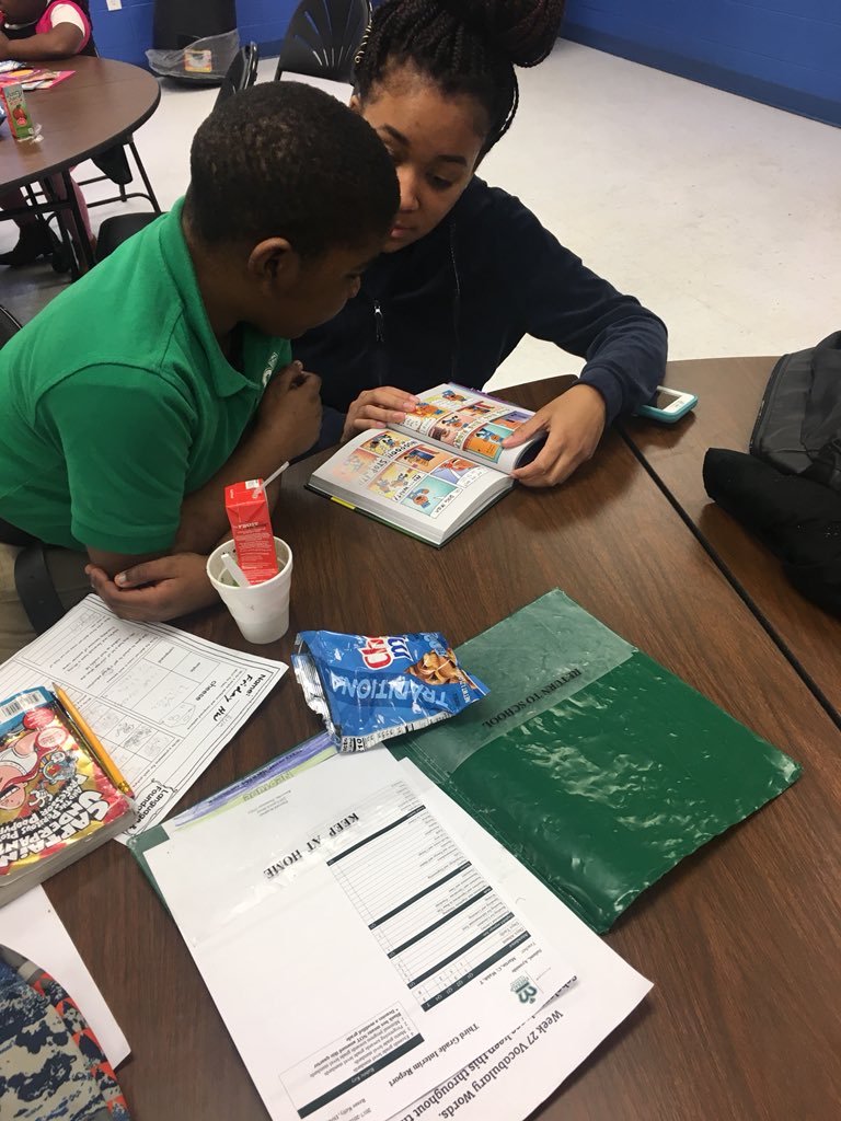 UTKBHM's tweet photo. Today, we read to the children of Lonsdale Community Center. Thanks to everyone that donated books for the volunteer experience of Black History Month. https://t.co/5bgvp0fPKY