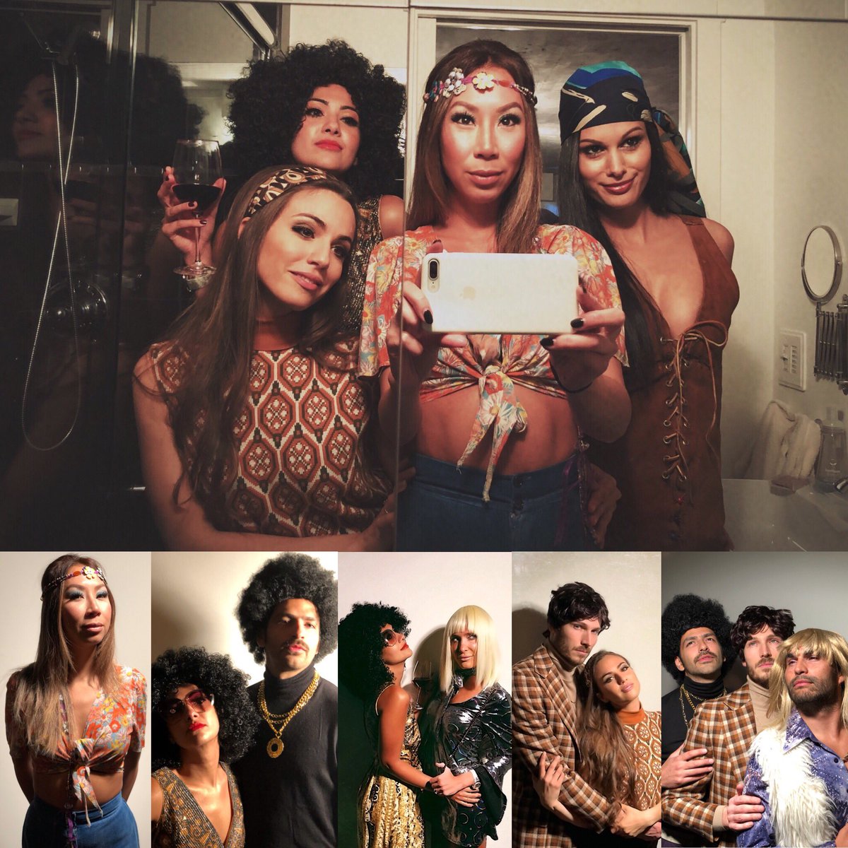 PamSilvey's tweet photo. 70’s 🎬 💄Hair &amp; Wigs ✨💃🕺✨ https://t.co/D16qkawnL6