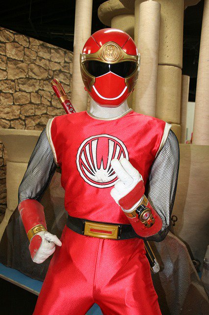 忍風戦隊ハリケンジャー ハリケンレッド ヘルメットコスプレ用マスク 1