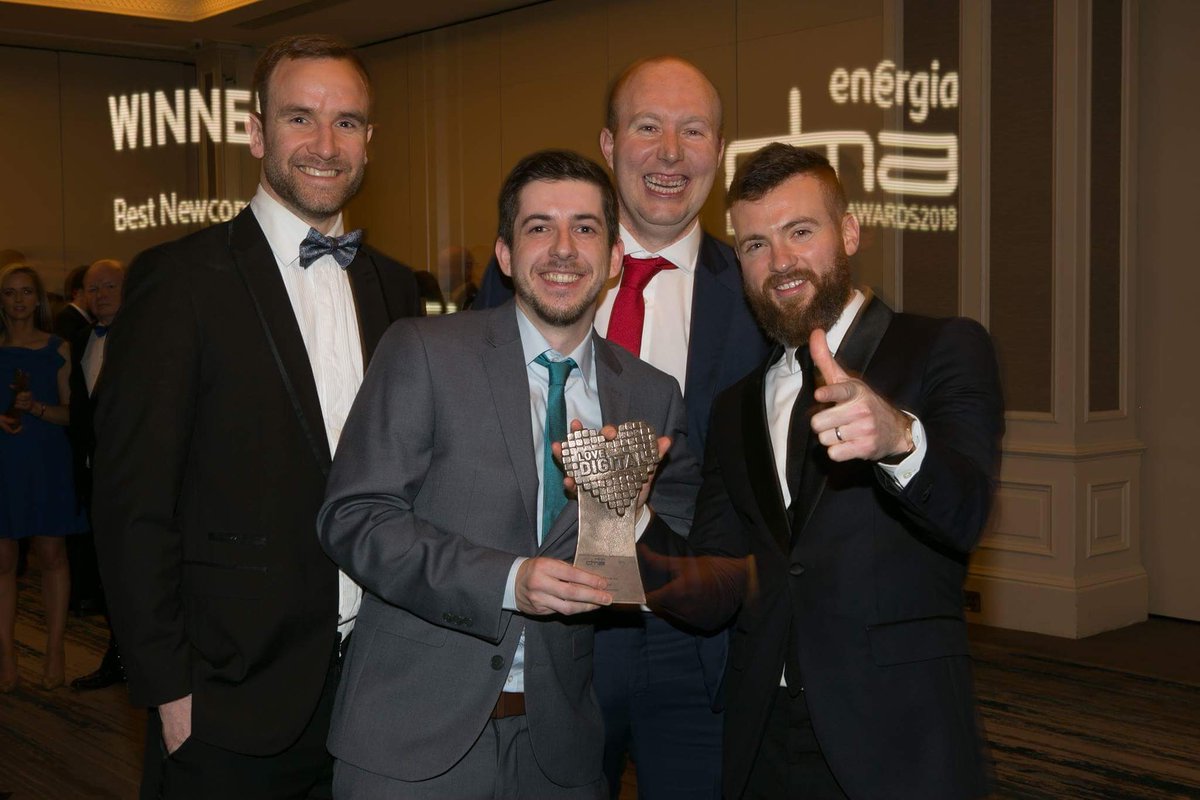 EnergiaB2B's tweet photo. Congratulations to Best Newcomer Winner – Fifty-Three Six  @fiftythreesix        #EnergiaDMA2018 https://t.co/DR88nDDzIo