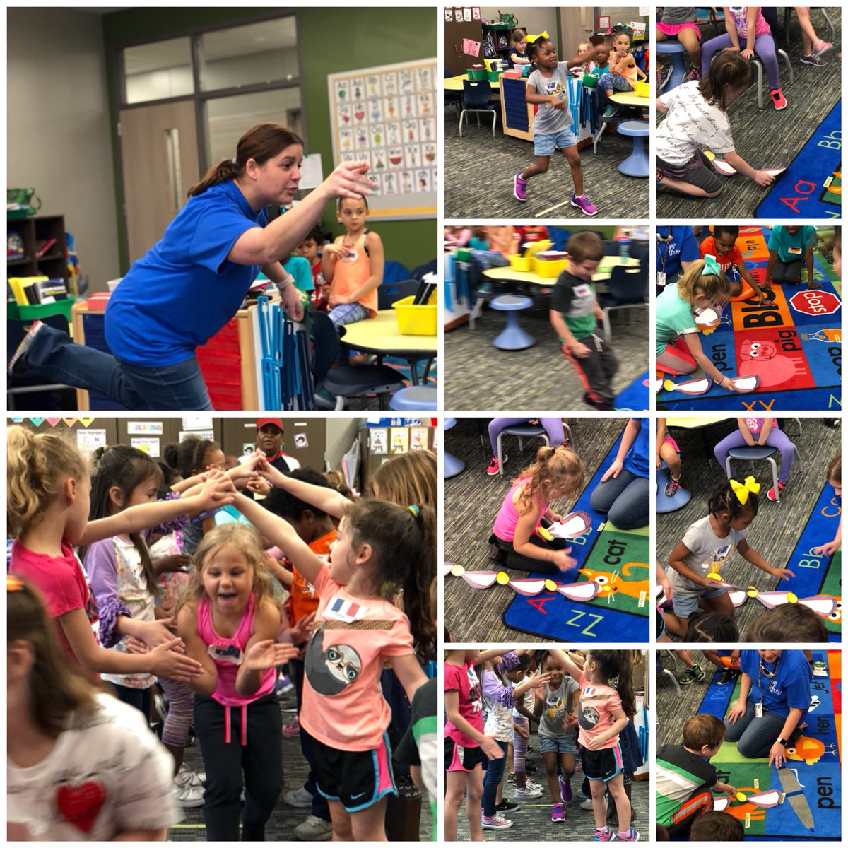 Blnorris05's tweet image. So much fun in @lgaspard_ge’s Kinder class today!!! Olympics FUN!! So much reading and math and the kids LOVED it! This is what learning is all about! ❤️#SprinkleOfMagic #WeAreGroves @HumbleISD_GE