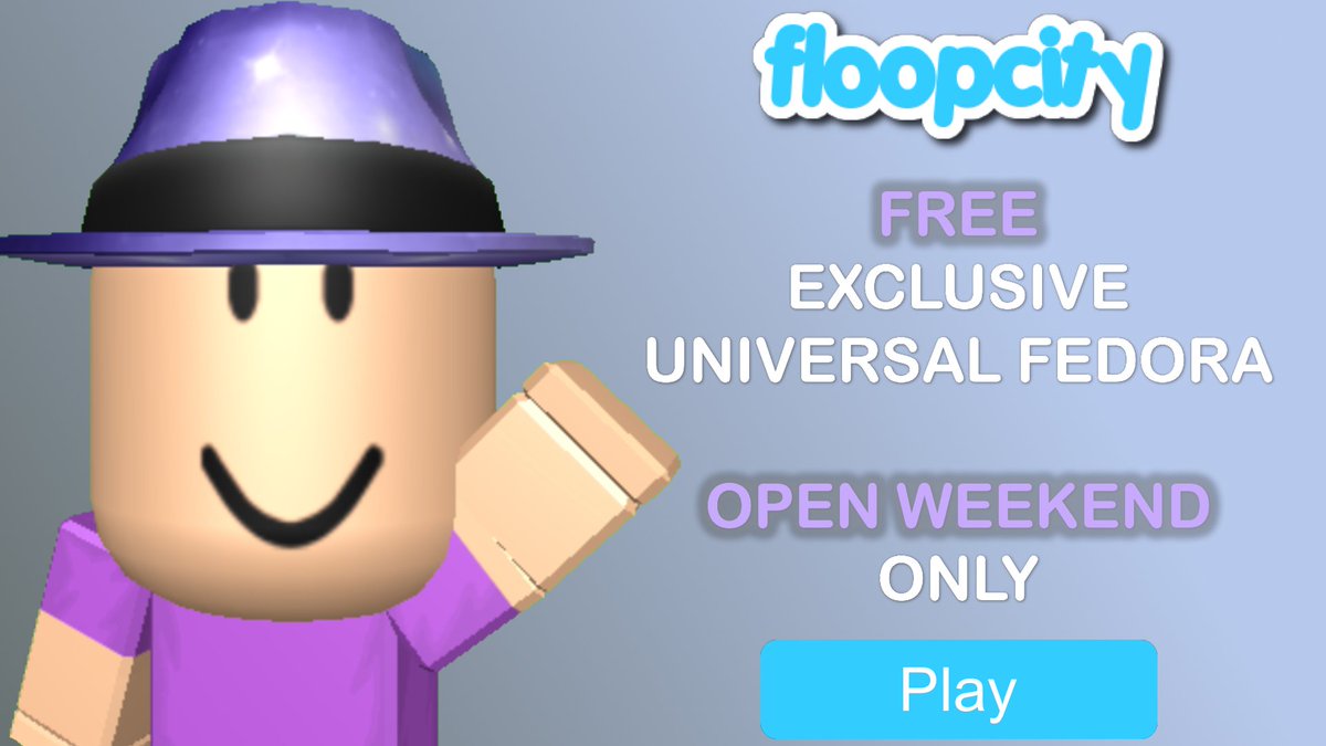 polarpanda16's tweet photo. #Floopcity releases in 45 minutes! To celebrate it's release we're giving all players a free Universal Fedora this weekend only!
Get yours when Floopcity goes live: https://t.co/SFL2TfgPIS https://t.co/IQrUZZUu4V