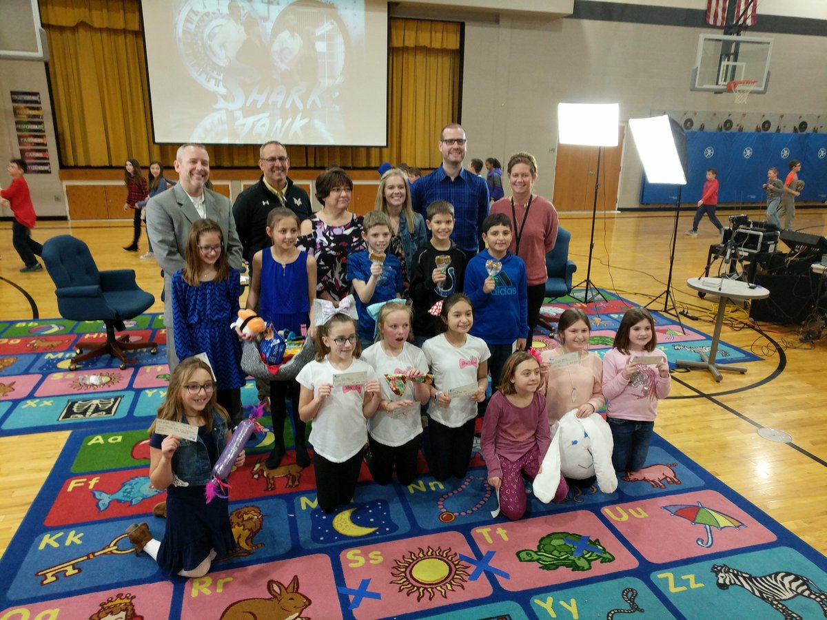 McCordsvilleES's tweet photo. Project Based Learning at it's finest!
Shark Tank 2018 in the books at MES! Nice job everyone! #STEM @mvcsc_district @Dr_ShaneRobbins @MrsHartley_MES https://t.co/tAlCzmXBx9