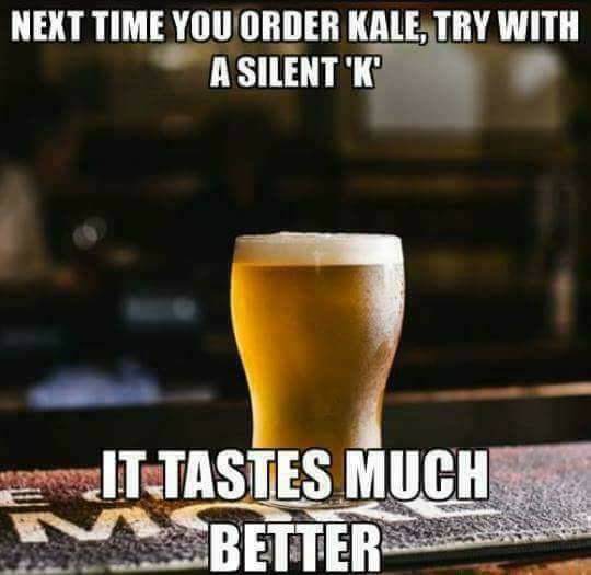ZephyrBrewing's tweet photo. Toss that kale and join us for an Irish Red Ale
#TGIF https://t.co/pXUbZJ9fwb