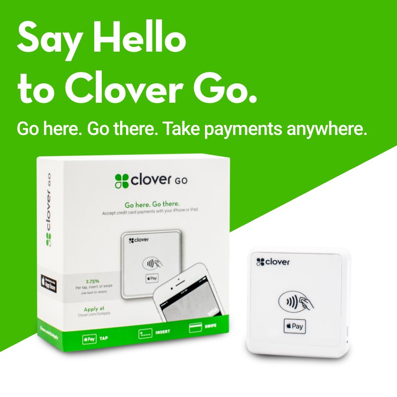 Clover on Twitter "Clover Go, the allinone card reader, is now
