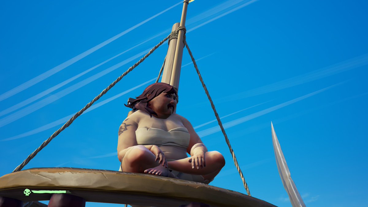 Chrisislikeagod's tweet photo. @SeaOfThieves I found the new cover art to your game. She's beautiful. https://t.co/WcEJtKlfa3