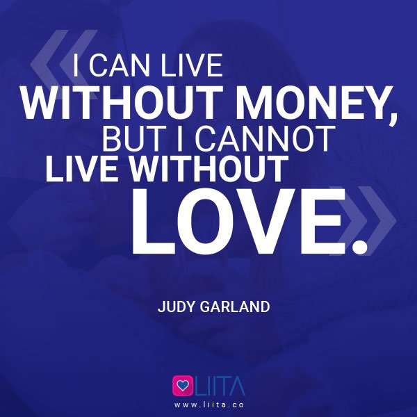 getLIITA's tweet photo. I can live without money, but I cannot live without love.
#money #love #garland #live #quote
#quote
#love https://t.co/OxU1cAa5HZ