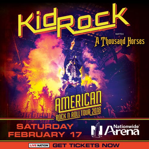OnTourMagazine's tweet photo. Tomorrow night we will be in Columbus, OH. at @NationwideArena  covering the @KidRock show. Full coverage can be seen at https://t.co/M2XhsHcJri https://t.co/DEopRAFNFQ