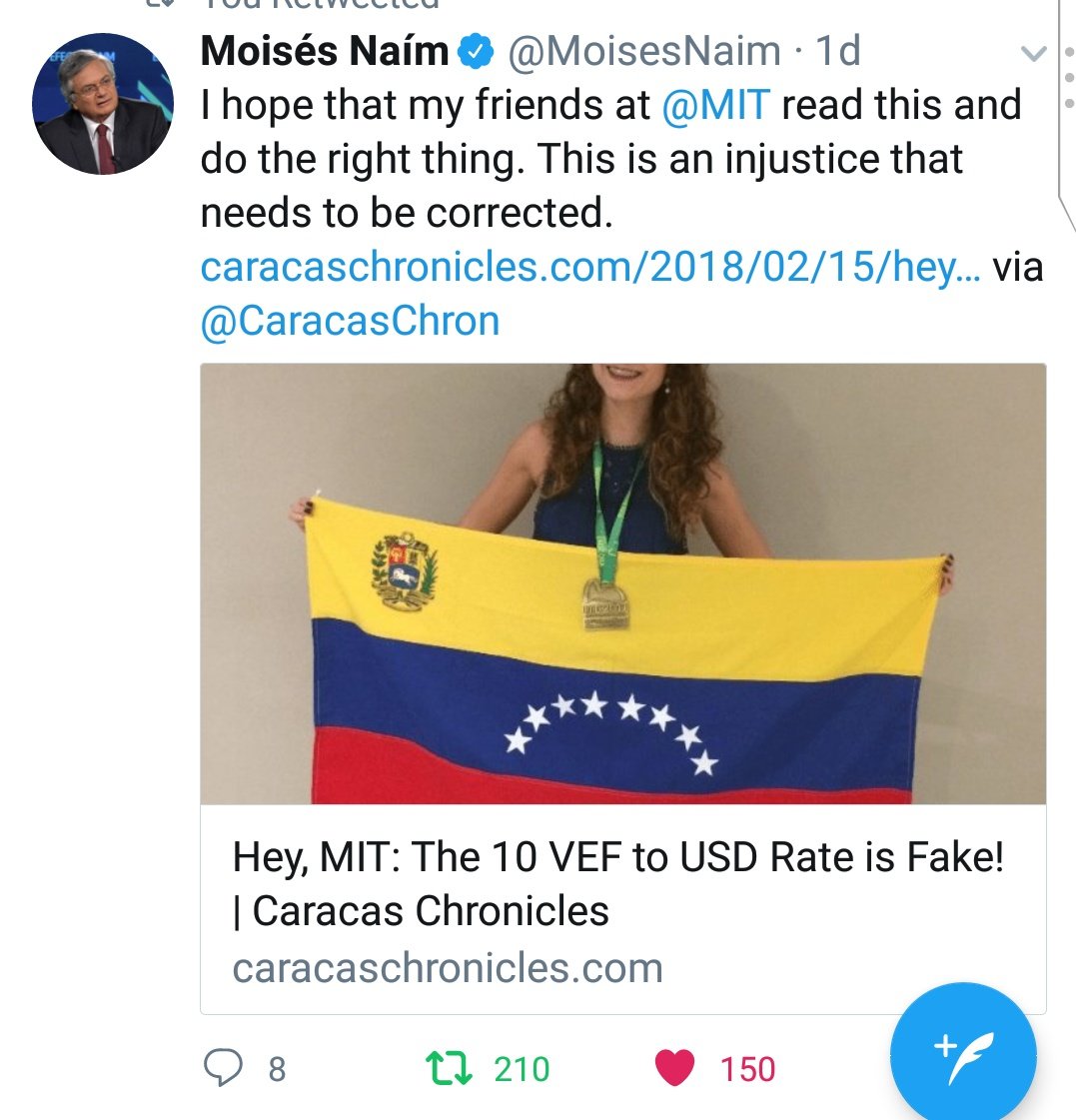 raulstolk's tweet photo. Talk about how Venezuelans use Twitter.
Here's a good example (with a happy ending), just one day after our discussion at @ascoa @ColinCrowell @DWilkinsonNYC @RDiamanti @policy @hrw @sinmordaza Check it out --> https://t.co/q42O6DMIPs https://t.co/QBt9jccnlL
