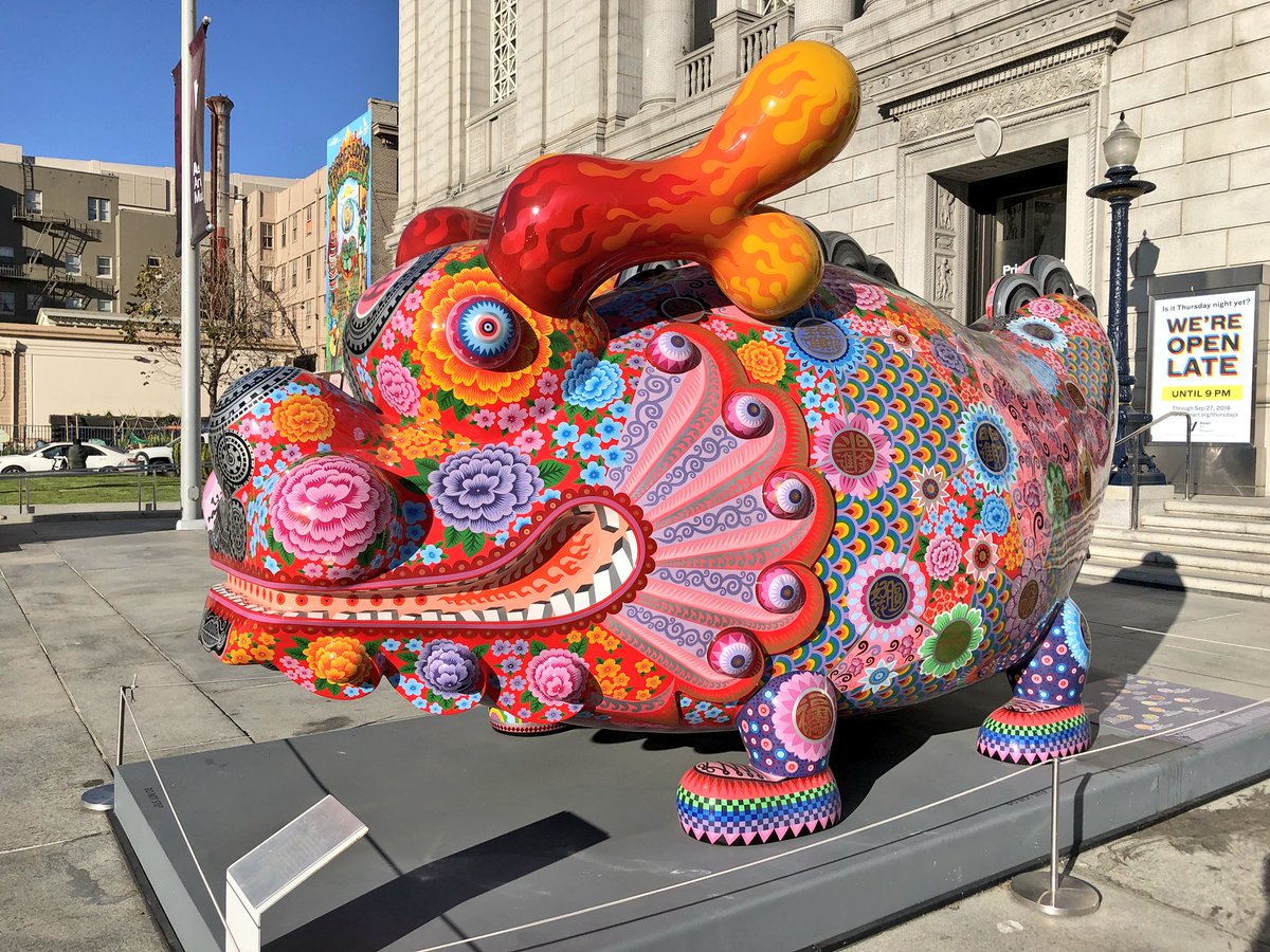 RxMink8's tweet photo. #AsianArtMuseum #SanFrancisco #ChineseNewYear #LunarNewYear #YearOfTheDog #HappyDragon π² #MyDayInSF https://t.co/jQZh8jerwr