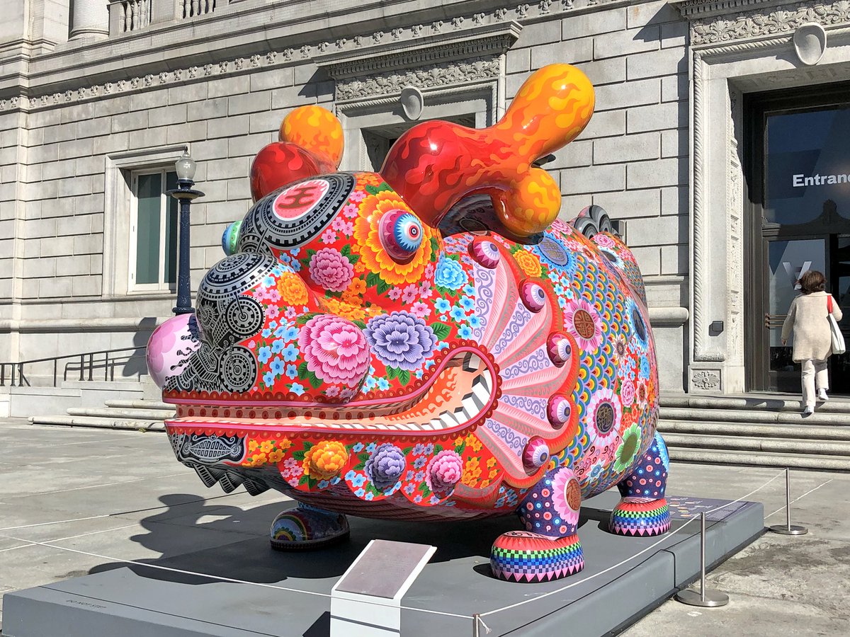 RxMink8's tweet photo. #AsianArtMuseum #SanFrancisco #ChineseNewYear #LunarNewYear #YearOfTheDog #HappyDragon π² #MyDayInSF https://t.co/jQZh8jerwr