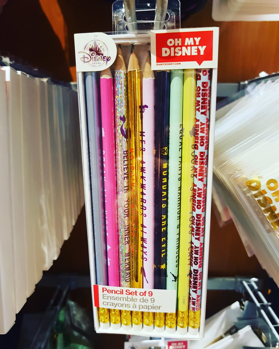 MrsMinnieDisney's tweet photo. Absolutely love these #pencils with #differentquotes from #disney #disneystoreuk #ohmydisney #lovedisney https://t.co/p5hw2IrbRF