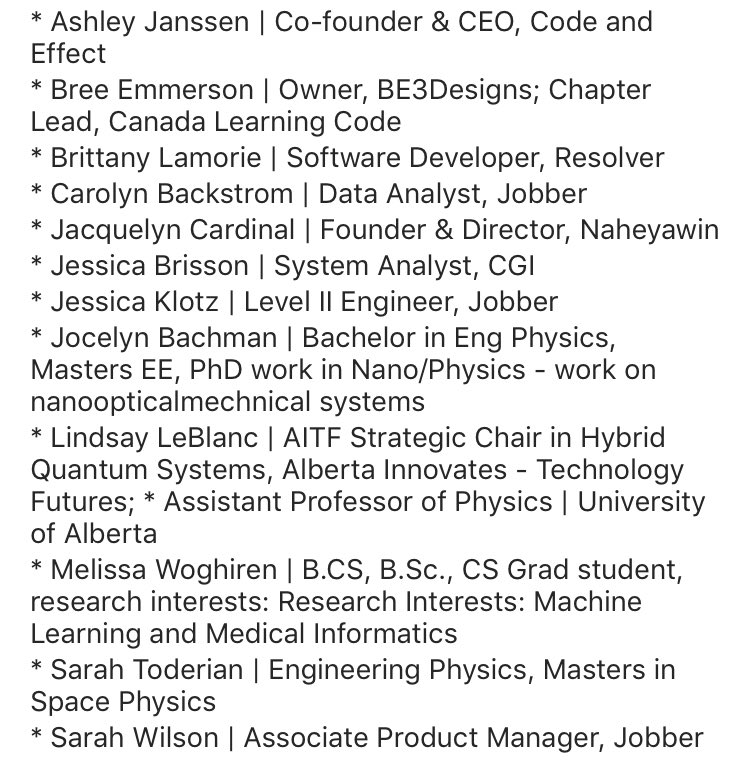 learningcodeyeg's tweet photo. We promised we'd share the list of panelists for the Female Leaders Brunch... and here it is!! (Imagine being a 17yr old girl and getting to have pancakes with this crew!!!) https://t.co/3cxUvlucZT
