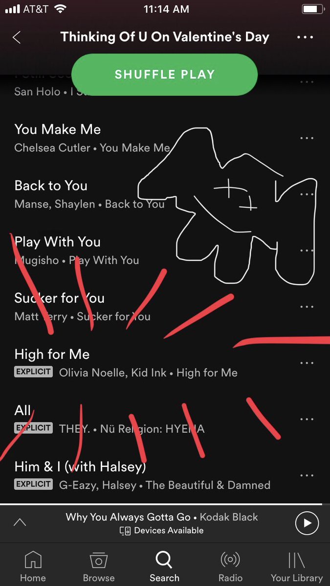 iamolivianoelle's tweet photo. TY @marshmellomusic for putting #HighForMe on your vday playlist how sweeeeeet and lovely 💕💕💕 https://t.co/j3dbBEVDlW