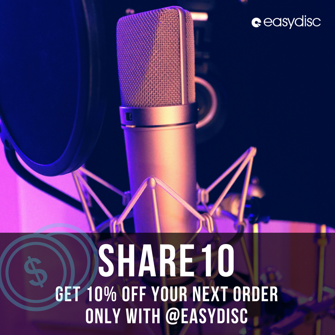 EasyDisc's tweet photo. Calling ALL #RecordingStudios
🤩Refer a customer and get a 10% commission! 🔥🔥🔥
Plus, the customer you bring to us gets a 10% discount on their order as well! 😍👍🔥
Join today! 👉https://t.co/EeWLDcwrS9
#ShareTen #EasyDisc #Music https://t.co/9Suby1S1NL