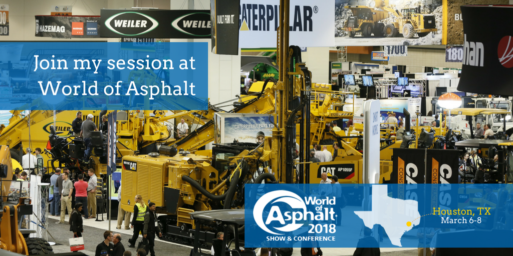MurphyPaveTech's tweet photo. It’s almost here! I’m speaking about Asphalt for Airfields (aka P-401) at #WorldofAsphalt March 6-8 in Houston, TX. I’d love to see you there. Register in advance: https://t.co/82J04DYLVu https://t.co/BZrjZt5Bkq