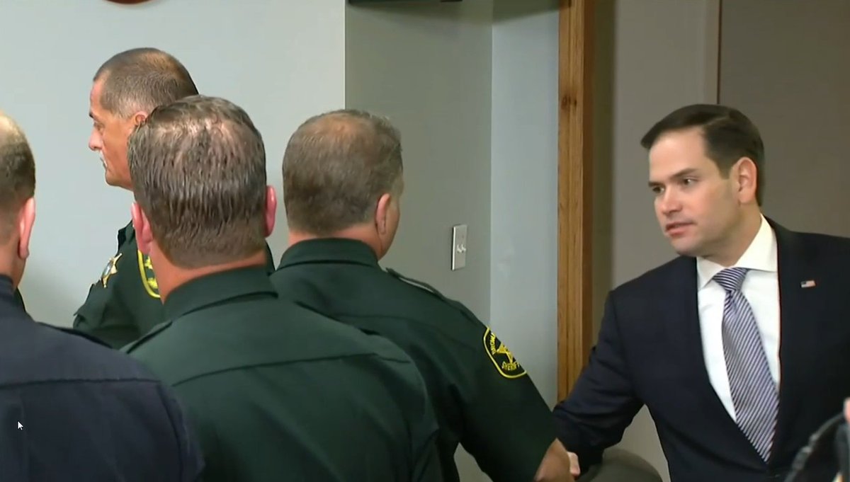 Sen. Marco Rubio is also at the Broward Sheriff's Office bit.ly/2BzDUyX?utm_so… https://t.co/I2kqG8MCfL