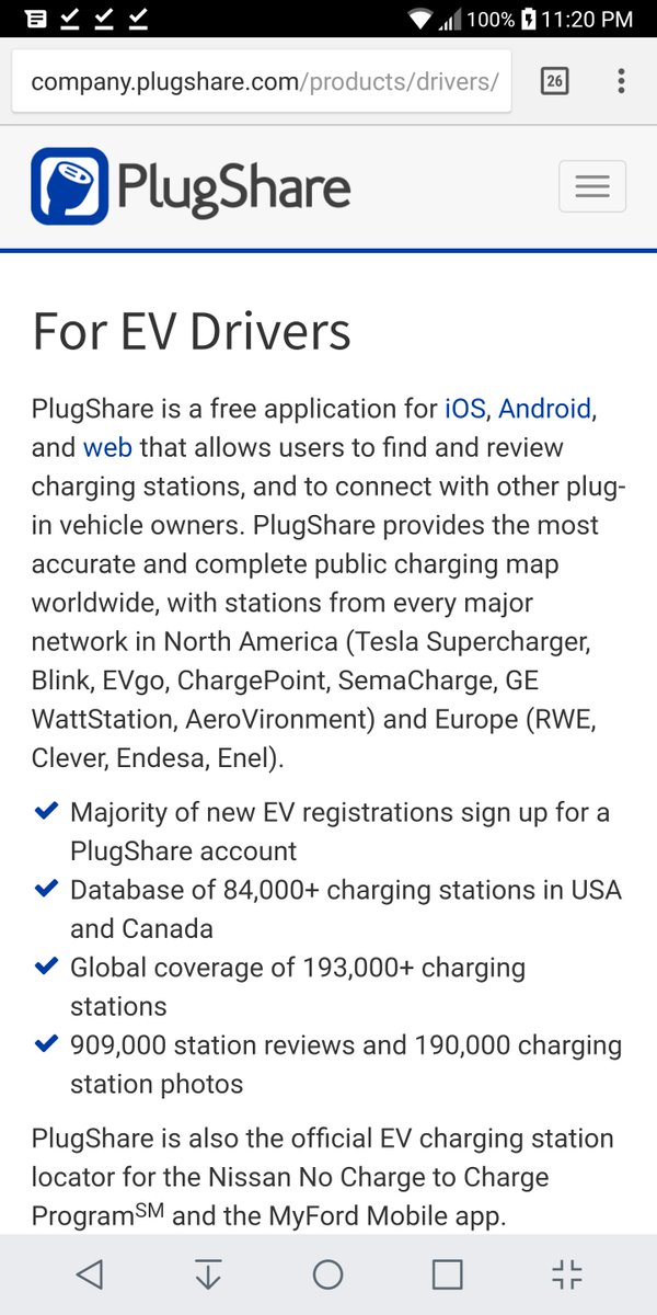 AmazingChevVolt's tweet photo. @WRVoltec #VoltTipsNTricks
Thousand's, @Tesla, #Automotive Div. Branded Level 2 #EVSE's, #DestinationCharger's, #EVFillingStation's Across N America.
Mixed In W/@PlugShare, https://t.co/2aiZ14cykP, 84,000+ L2/3 Public #EVFillingStations, 74% #FreeEVFuel!
Not Applicable To #SuperCharger's https://t.co/HRgZmPods4