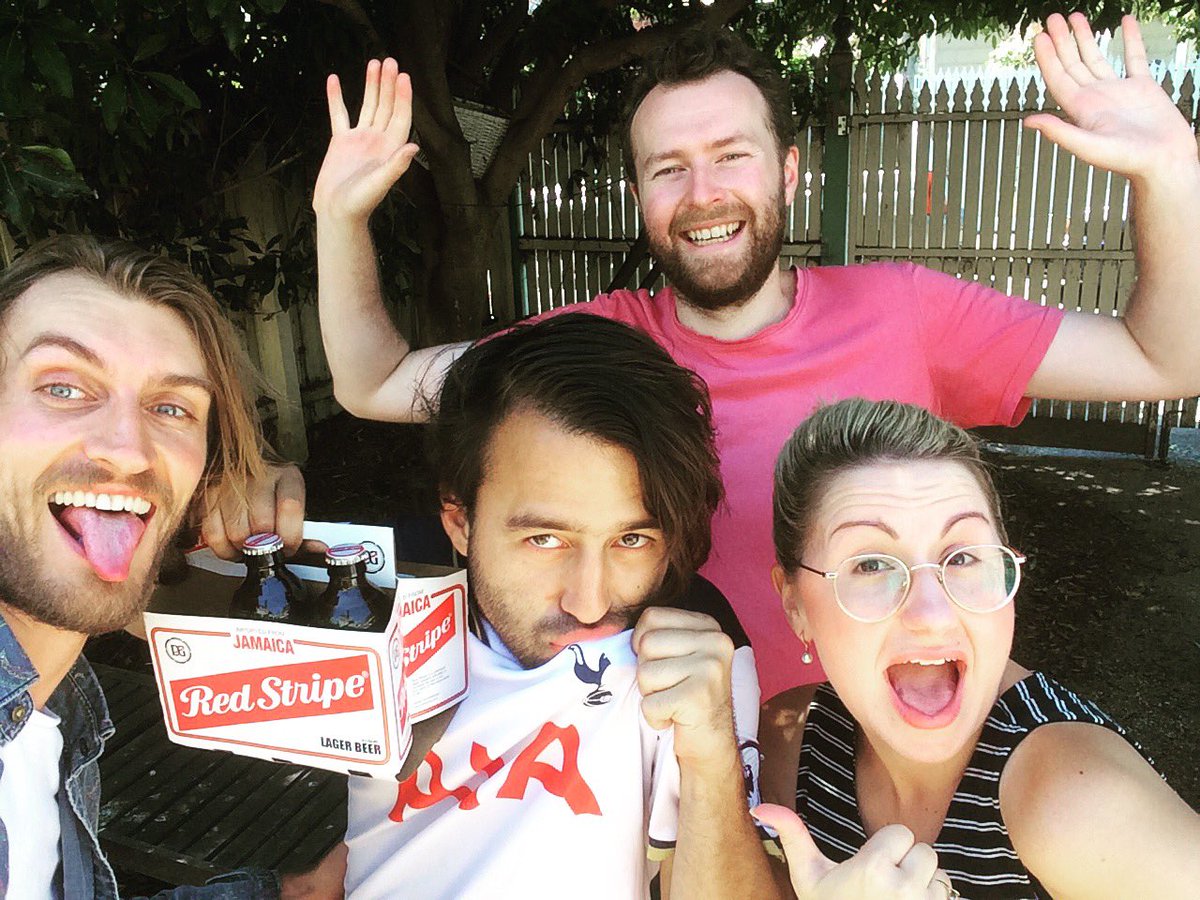 matesguys's tweet photo. Bloody awesome new episode is out now! 

@MurphyMcLachlan is joined by @AJ_Taco @JacqMifsud and @joegreencomedy 

MP3: https://t.co/8eJsvh7xrg

iTunes:
https://t.co/L8RbBzGkVo https://t.co/SkSN40D5bX